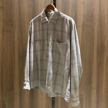 1960's Da Vinci Rayon L/S Shirt