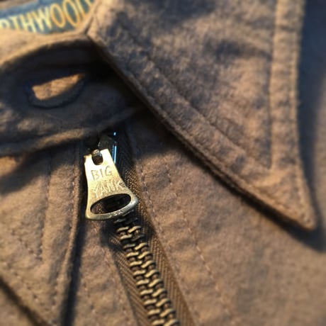 1940's NORTHWOOD Chamois Cloth Pollover L/S Shirt