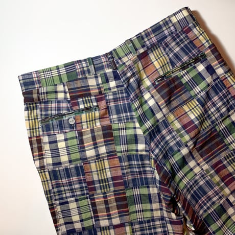 1960's〜 CORBIN Indian Madras Tapered Pants