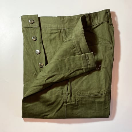 1950's USMC P-53 Herringbone Trousers Deadstock