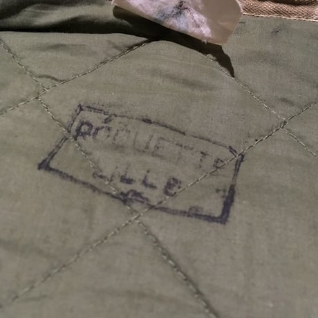 1950's French Army Quilting Jacket Deadstock