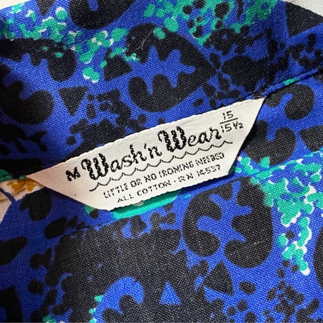 1960's Wash'n Wear S/S Shirt Deadstock