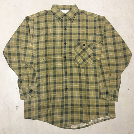 1950〜60's PENNEY'S Flannel L/S Shirt Deadstock