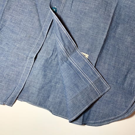 1940's US.NAVY Chambray L/S Shirt Deadstock