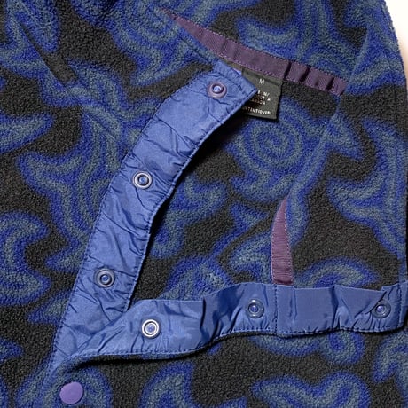 1990's Patagonia Synchilla Fleece Snap-T Zen Turtles Pattern