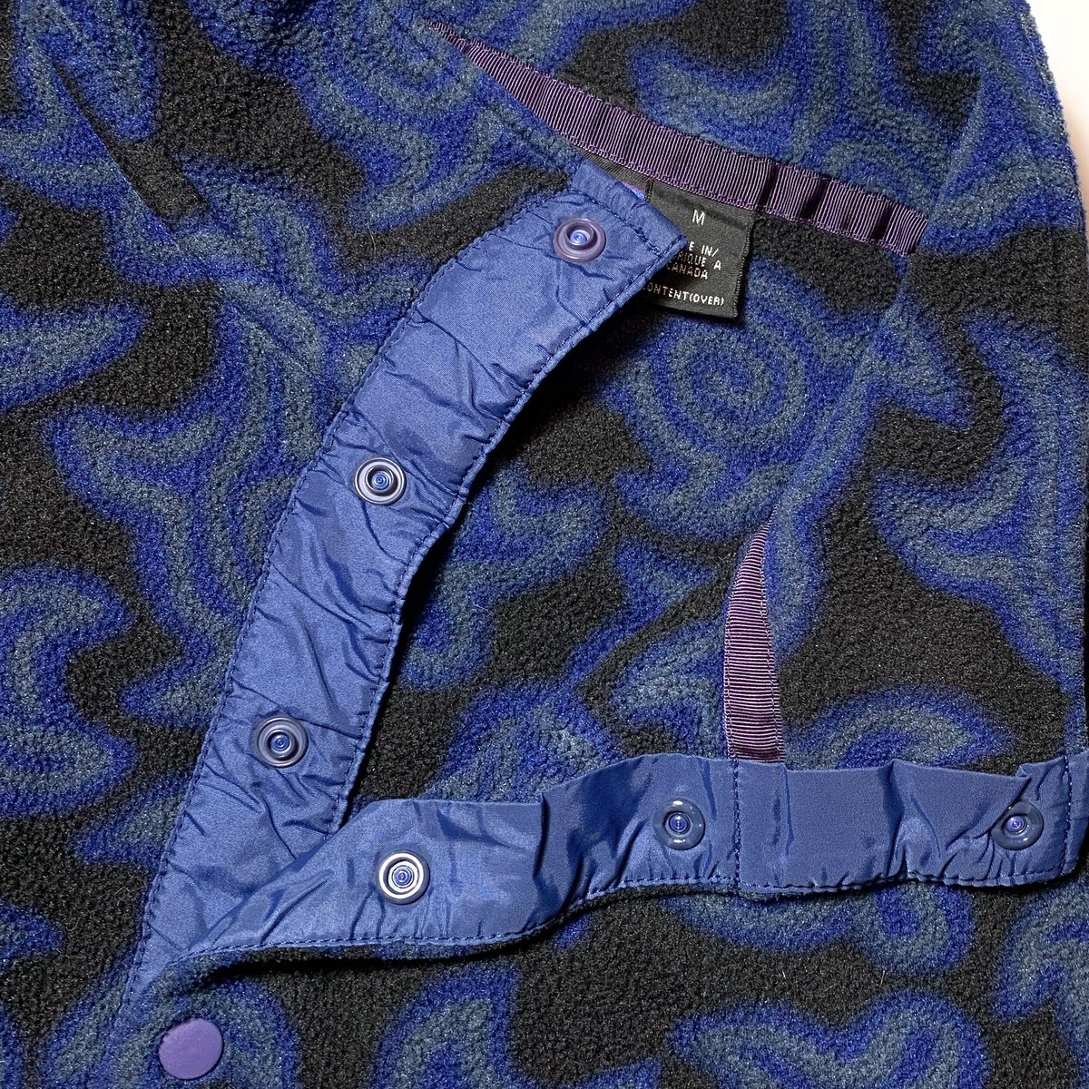 トップス patagonia synchilla snap-t zen turtles カナダ製 95年 patagonia Synchilla Snap-T Pullover 