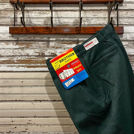 1960's 5 BROTHER Whipcord Trousers Deadstock