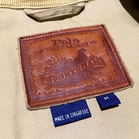 1980〜90's Polo RALPH LAUREN SPORTSMAN Fishing Jacket