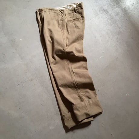 1940〜50's US.ARMY Chino Trousers