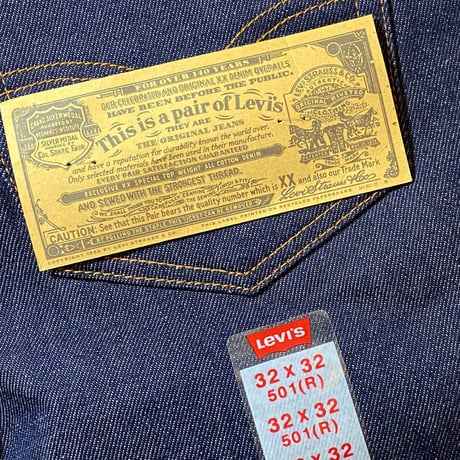 1990's Levi's 501 Denim Pants Deadstock