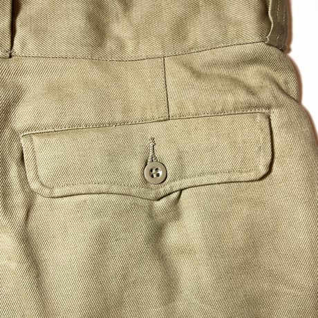 1950〜60's French Army M-52 Chino Trousers Deadstock
