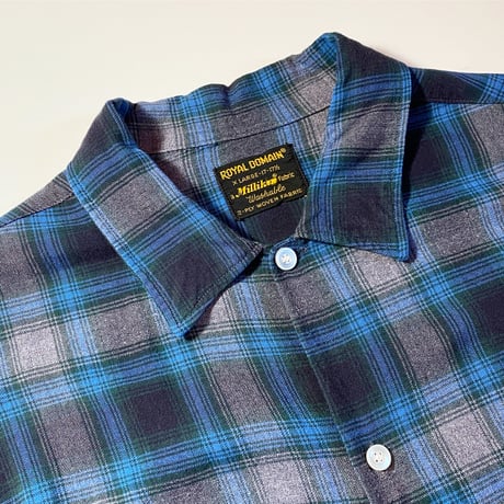 1960's ROYAL DOMAIN Rayon L/S Shirt
