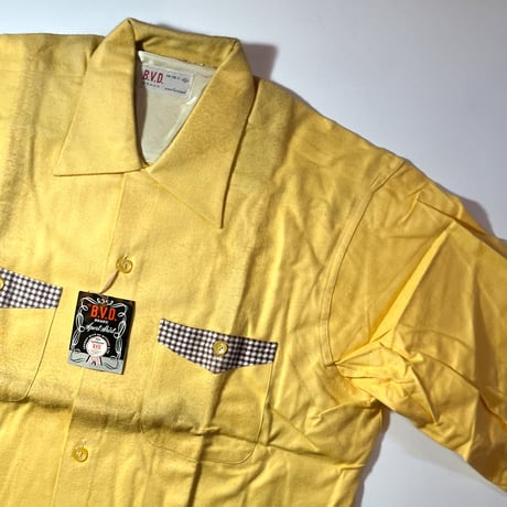 1950's B.V.D. Flannel L/S Shirt Deadstock