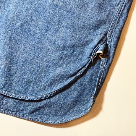 1940's US.NAVY Chambray L/S Shirt