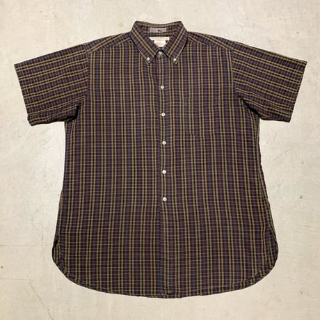 1960's Gentree Ltd. Indian Madras S/S Shirt
