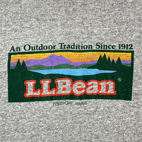 1980's L.L.Bean Printed Tee