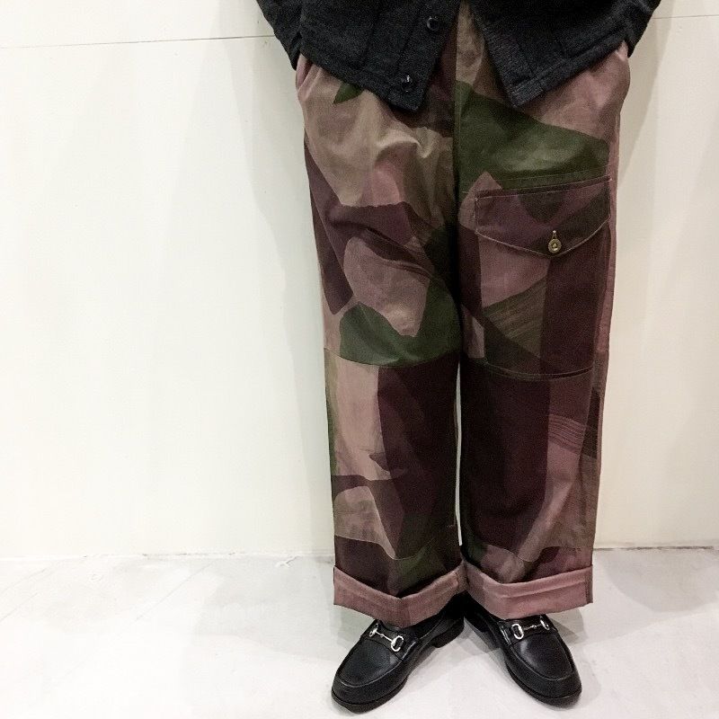 40's 英国陸軍)S.A.S オーバーパンツ 後染め vintage 40s
