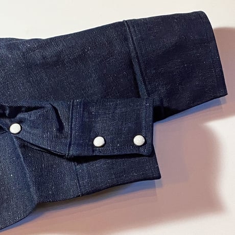 1950〜60's Dickies Denim Western L/S Shirt Deadstock