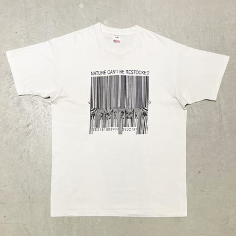 1990's FRUIT OF THE LOOM Printed Tee