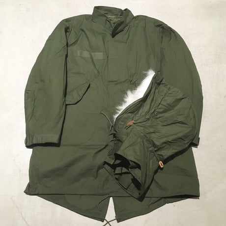1980's US.ARMY M-65 Mods Coat Full Set Deadstock