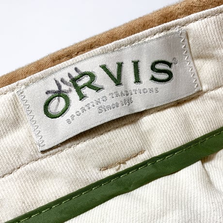 1990's〜 ORVIS Chamois Cloth Trousers Deadstock