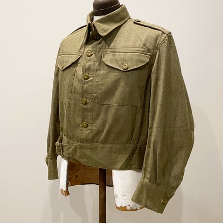 1950's British Army Green Denim Jacket Deadstock