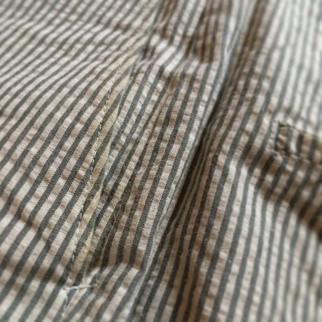 1960's Unknown Seersucker Tapered Pants