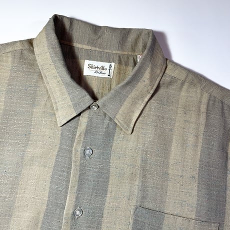 1960's De Luxe Rayon L/S Shirt Deadstock