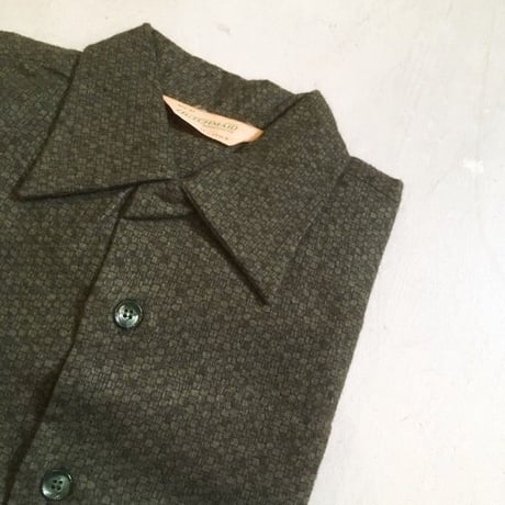 1950's DUTCHMAID Flannel L/S Shirt Deadstock