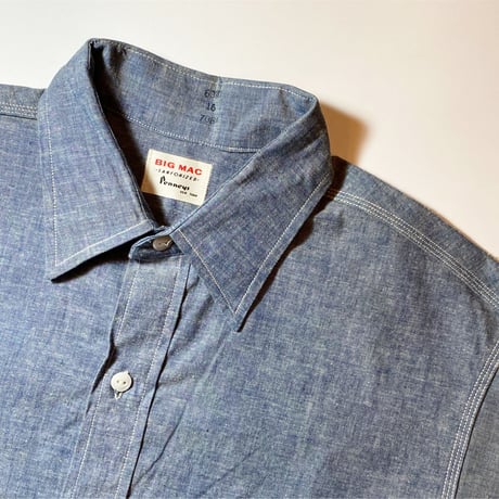1960's BIG MAC Chambray L/S Shirt Deadstock