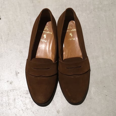 1990's Polo by Ralph Lauren Brown Suede Shoes