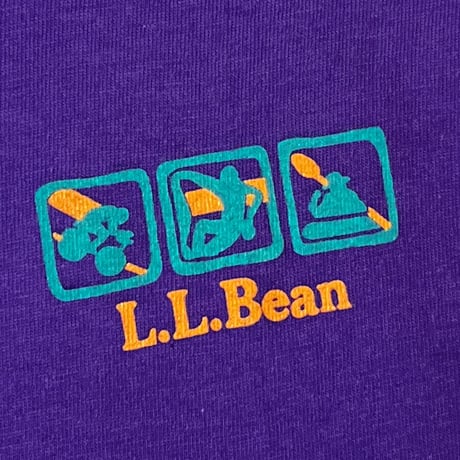 1980's L.L.Bean×Hanes Printed Tee