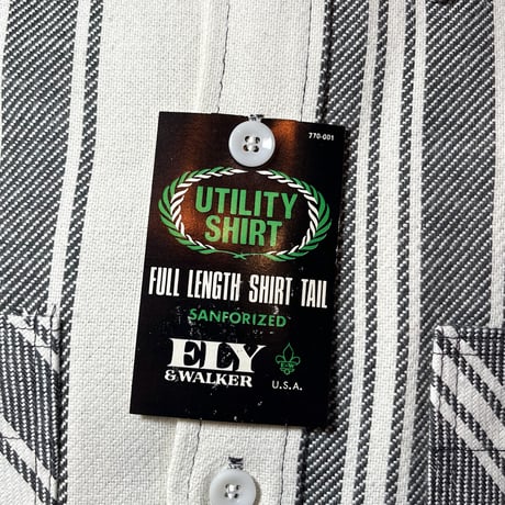 1960's〜 ELY&WALKER Heavy Flannel L/S Shirt Deadstock