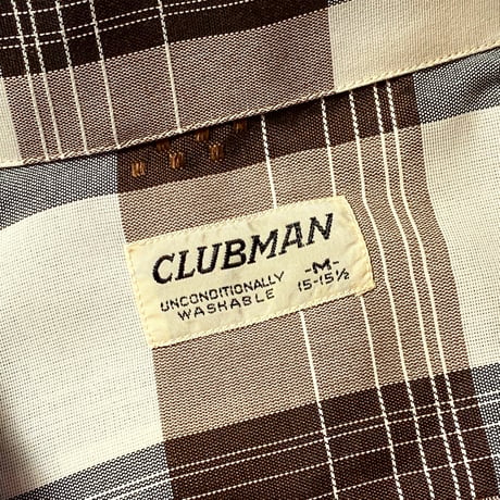1960's CLUBMAN L/S Shirt Deadstock