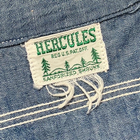 1940's〜 HERCULES Chambray S/S Shirt