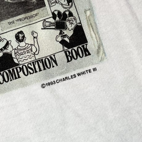 1990's Hanes CHARLES WHITE Ⅲ Printed Tee Deadstock