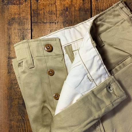 1950's US.ARMY M-45 Chino Trousers Deadstock
