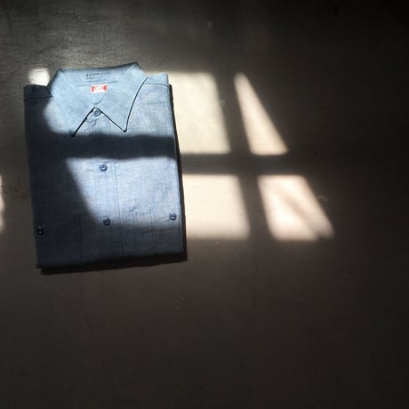 1960's BIG BILL Chambray L/S Shirt Deadstock