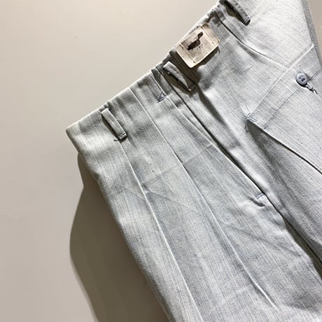 1950's Unknown Cotton Trousers Deadstock