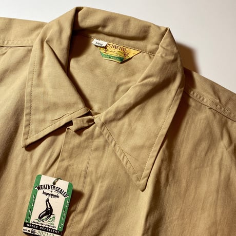 1940〜50's DISTINCTIVE Cotton Blouson Deadstock