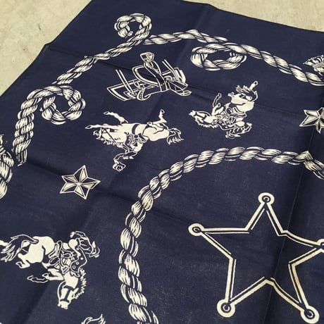 1960's WASHFAST COLORS Bandana Deadstock