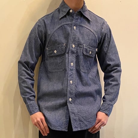 1960's〜 EL CISNE Chambray L/S Shirt