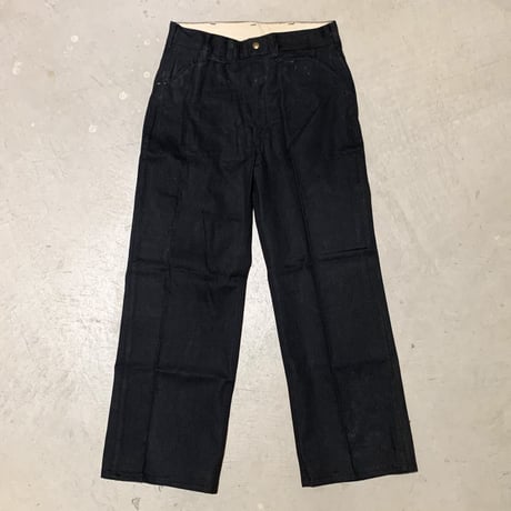 1950〜60's Unknown FRISKO JEENS Black Deadstock