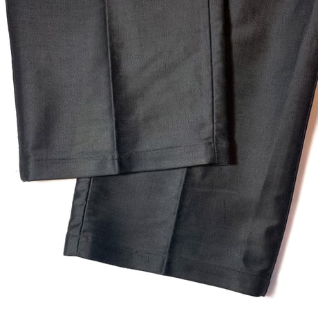 1930's〜 L'ATHLETE Black Moleskin Trousers Deadstock