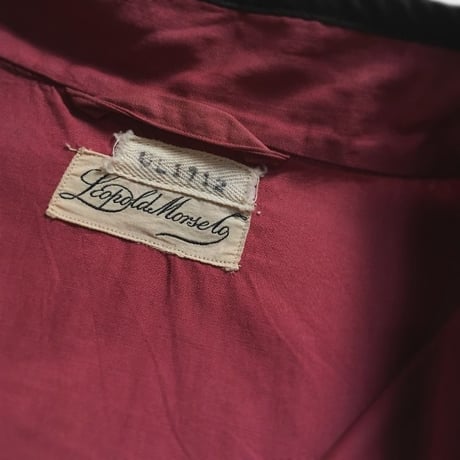 1930〜40's Leopold Morselo Pajama L/S Shirt