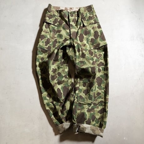 1940's US.ARMY Duckhunter Camo Trousers