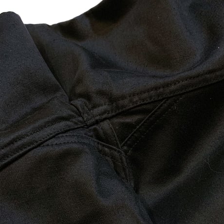 1930's Dubune&Devenchene Black Moleskin Trousers Deadstock