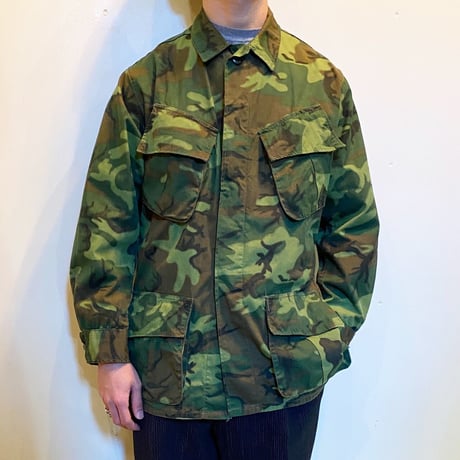 1960's US.ARMY ERDL Non Rip Jungle Fatigue Jacket