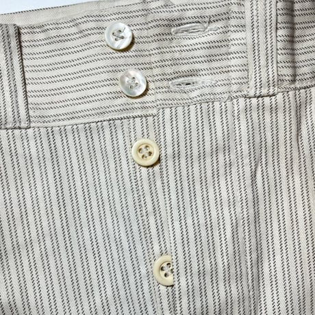 1930's〜 LOEB'S Cotton Trousers Deadstock