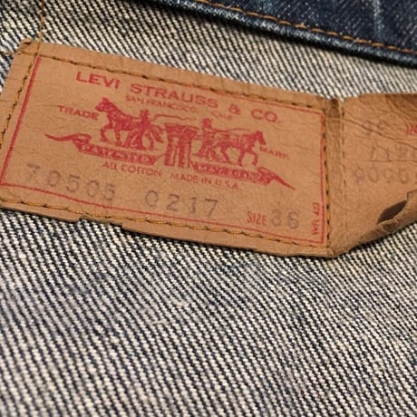 1970's Levi's 70505 Denim Jacket